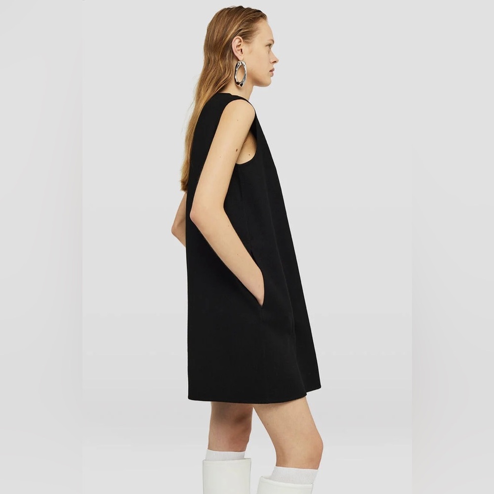 Jil Sander Mini Black Dress